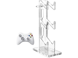 Support D'exposition Transparent Pour Manette Design Stable Et Épuré