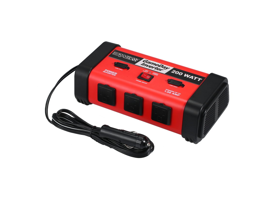 Inversor de Potência 200W 12V para 110V Onda Senoidal Modificada S/MARCA