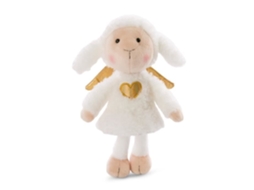 Peluche Nici La La Lammie 30 Cm Branco/dourado Ovelha De Pelúcia Para Bebé