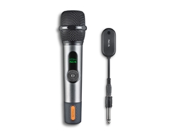 Microfone NGS Singer Star (Sem Fios - Frequência: 15Hz-12kHz)