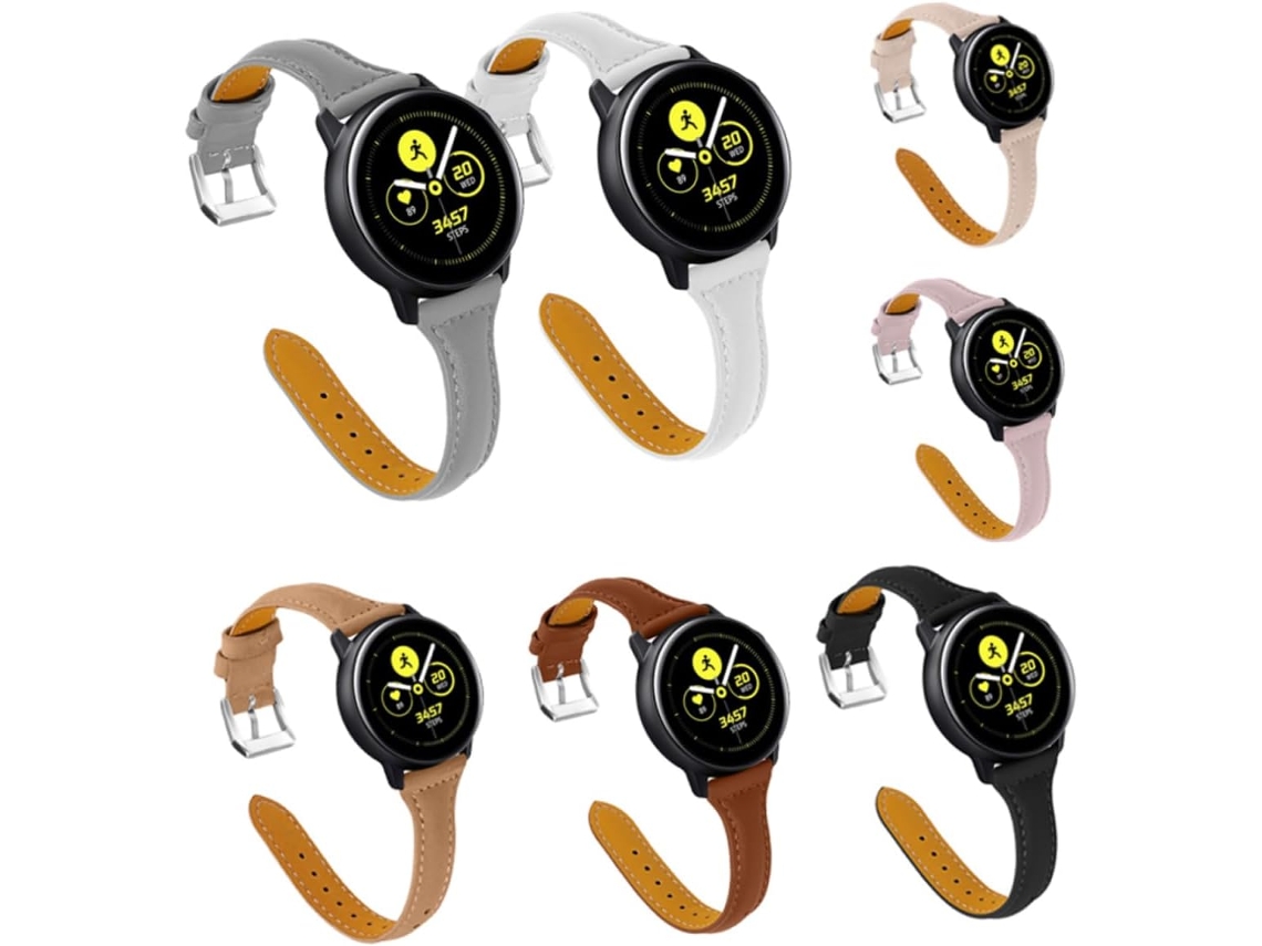Pulseira De Couro Para Relógio, Acessório Elegante E Durável, Compatível E Marrom. Gokoco
