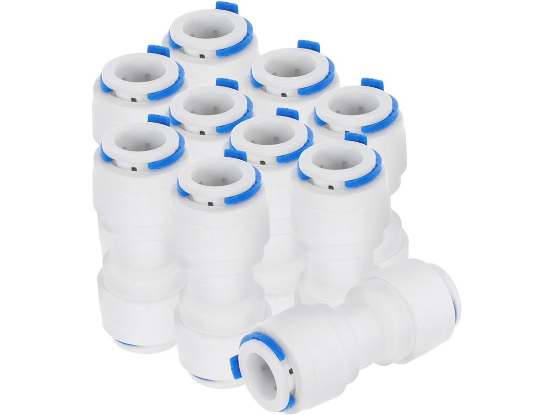 Conjunto De 10 Conectores Rápidos Retos Plástico 3/8" A Para