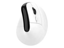 Rato Yizhood H5 Carregamento Vertical Sem Fio Bluetooth Original Computador De Escritório Silencioso De Negócios De Modo Duplo Branco