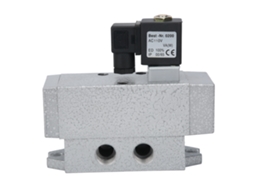 Válvula Solenoide Eléctrica 2 Posiciones 4 Vías Control Individual Q24dh‑10 Ac110v G3/8in
