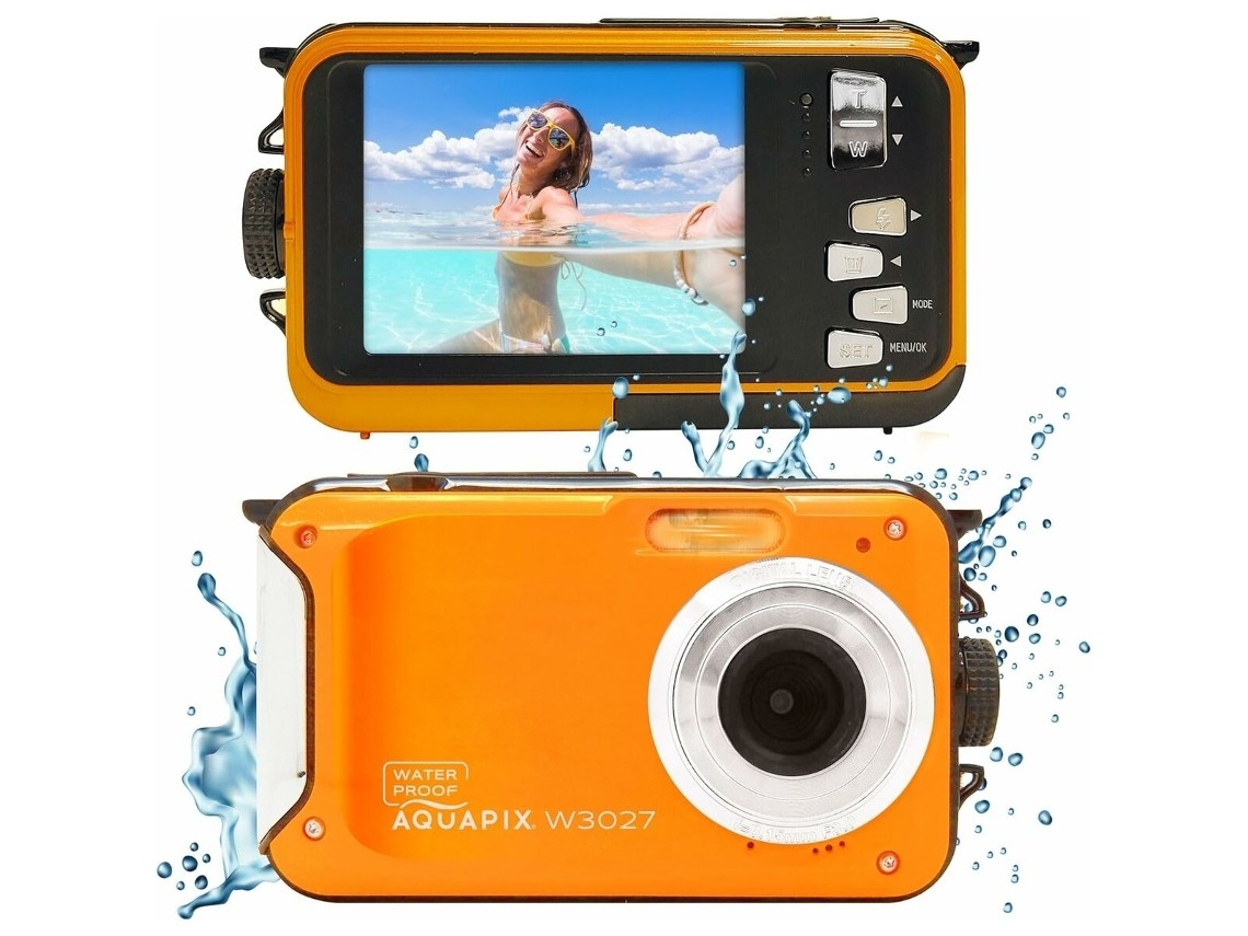 Câmera Digital Aquapix W3027 (bluetooth - Hd - 5 Mp)