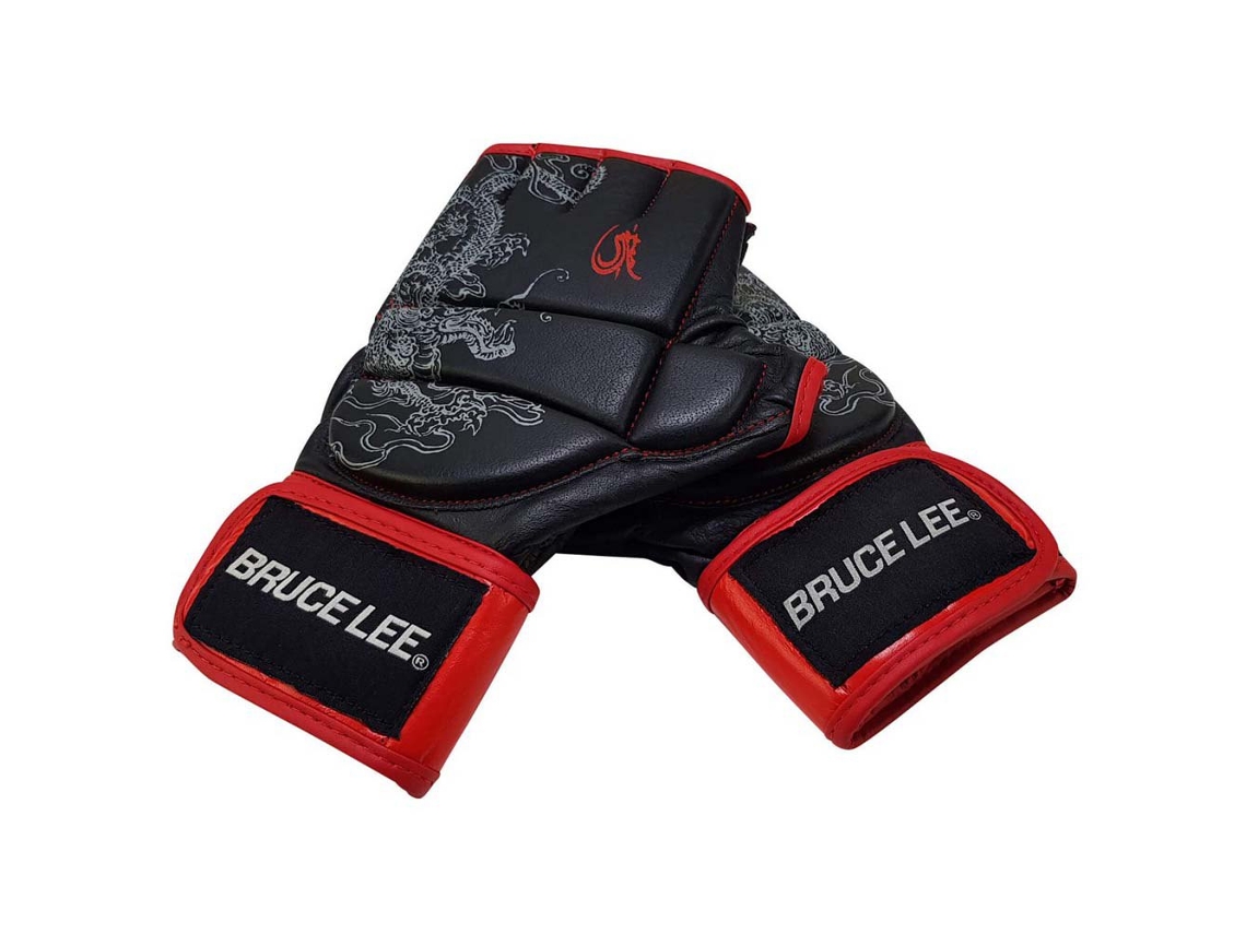 Luvas de Grappling Bruce Lee Dragon Preto Mtunturi