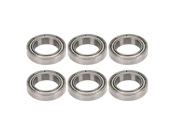 Mali 6pcs Rolamentos de Bola de Aço 15x24x5mm para Carro Rc Caminhão Zd Racing Mx 07 1/7