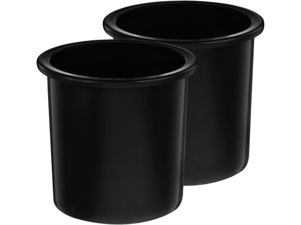 Conjunto De 2 Porta-copos Embutidos De Plástico, 108 Mm De Diâmetro, 90 Mm De Diâmetro Externo.