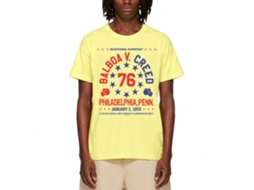 Rockinstone Rocky Balboa V Creed 76 Yellow Heather T-shirt Size:l