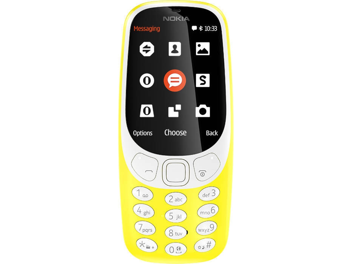 Telemóvel NOKIA 3310 (2.4'' - Amarelo)