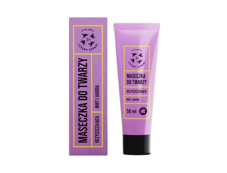 Botanical Myrtle Berry Enzyme Facial Mask By Starlings, 50ml Mydlarnia Cztery Szpaki