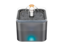 Dispensador Automático De Água, Circulação Contínua, Acabamento Cinza, Para Uso Doméstico E Hidratação Diária
