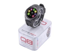 Relógio inteligente outdoor Q8, monitor de frequência cardíaca, Bluetooth 4.0, cinza escuro EOOCOO