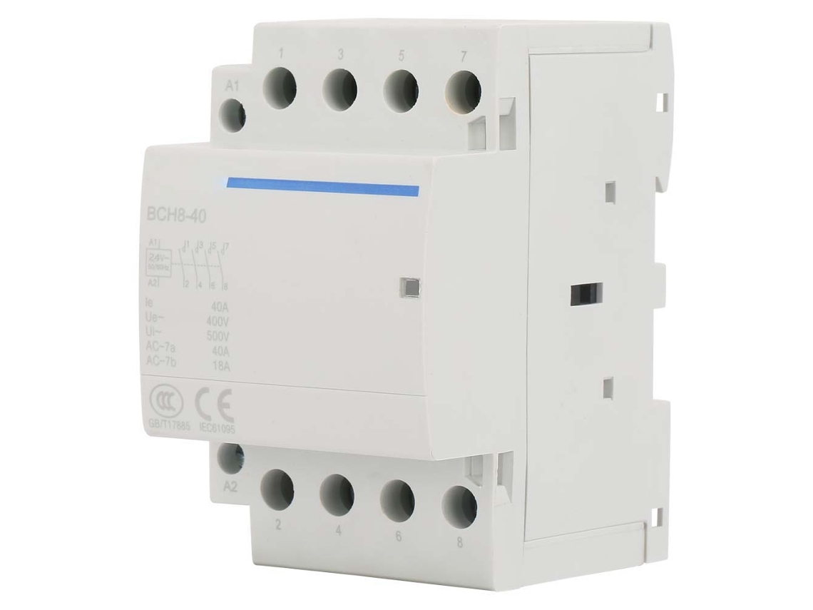 Contacto Ac Doméstico 4p 40a 24v/230v 50/60hz 4no (24vac)