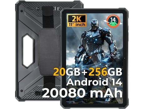 Tablet Robusto 4g Hotwav R9 Pro 20gb256gb 20080mah 11 64mp Android 14 Preto