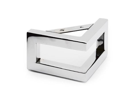 Pata metal corinne h80 120x120 cromo