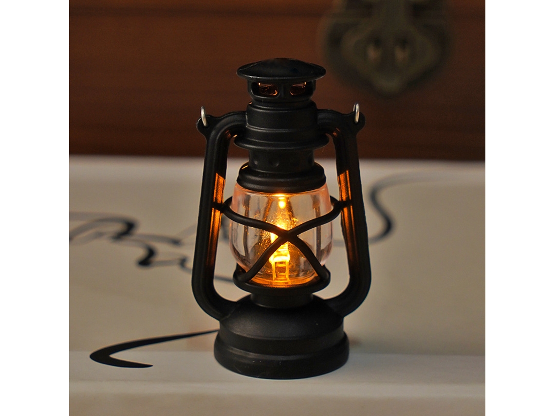 Lurelia Mini Luz Noturna Led, Lanterna De Mão Preta, Branco Quente, Bateria Integrada, 2–3 H