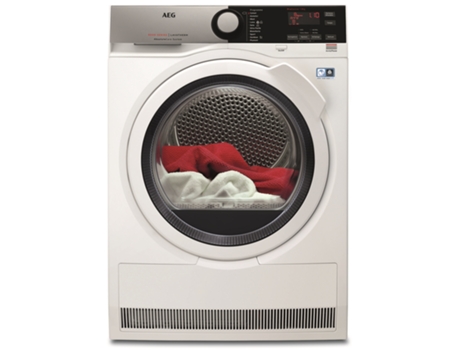 Máquina de Secar Roupa AEG T8DEE842 (8 kg - Bomba de calor - Branco) — 8 kg | Bomba de calor