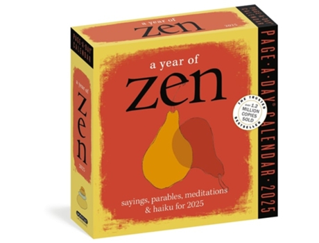 Livro Year of Zen Page-A-Day® Calendar 2025 de David Schiller e Workman Calendars (Inglês)