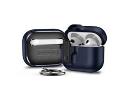 Capa Protetora À Prova De Choque Com Trava Automática Para Fones De Ouvido Bluetooth Airpods 3