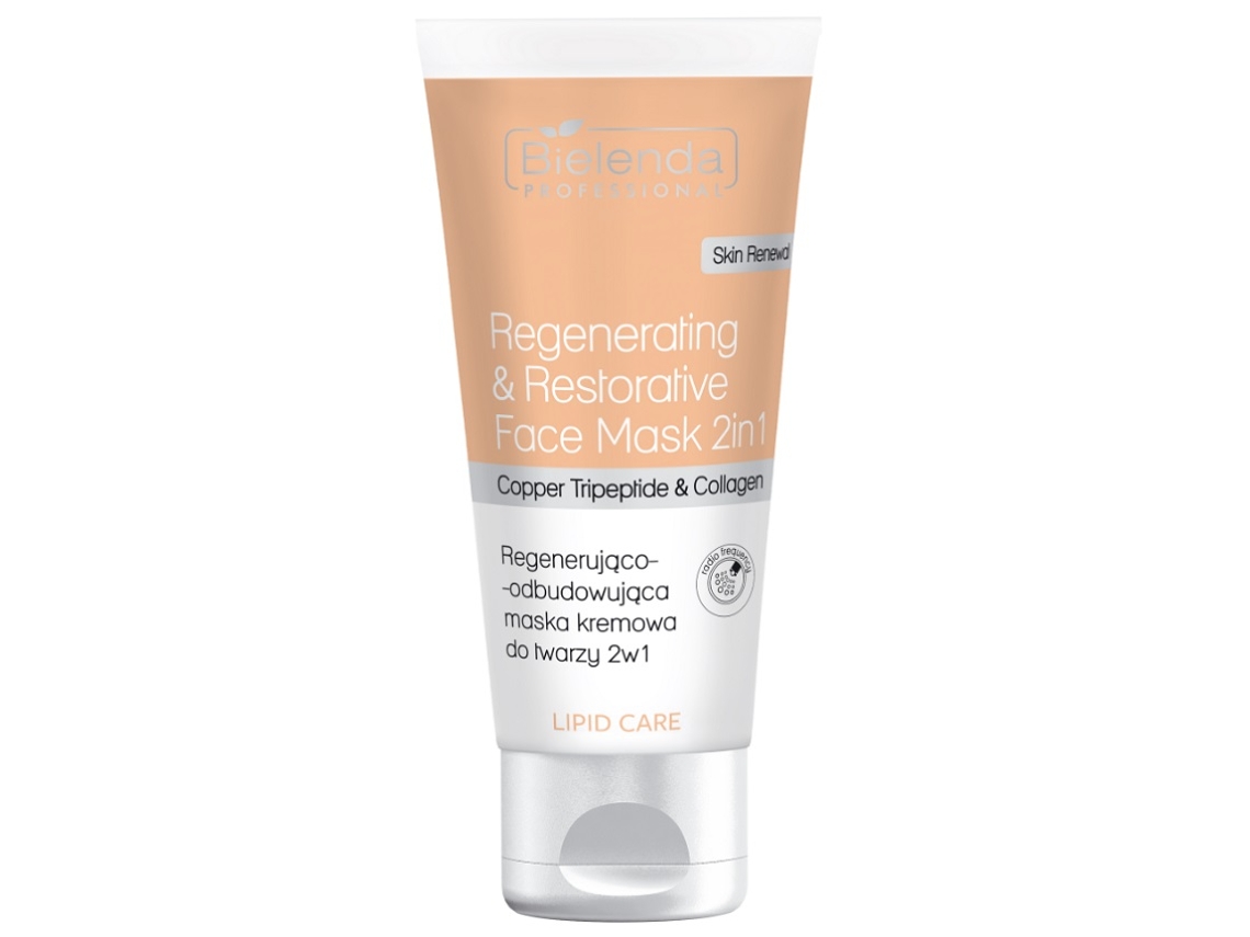 Dual Action Lipid Rich Regenerating Face Mask, 150 Ml Bielenda Professional