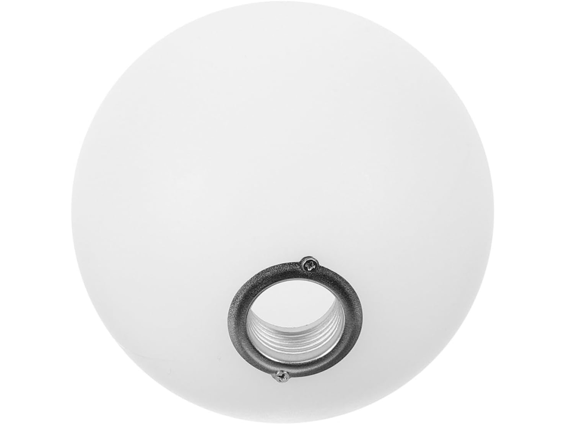Abajur Esférico Durável Em Acrílico Branco Para Sala De Estar E Sala De Jantar, Ideal Para Substitui Gokoco
