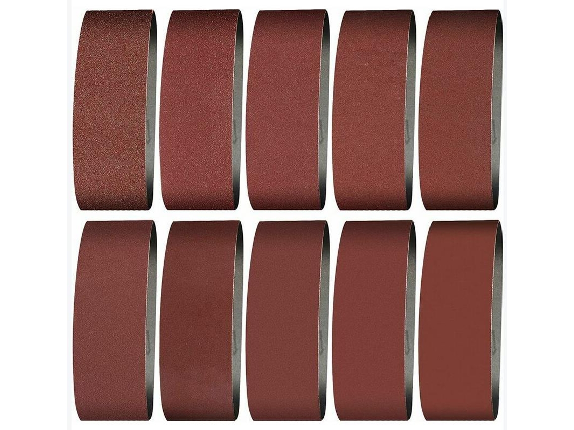 Lixa de cinta 100x915 Mm, grãos 240/60/80/120/150/240/400 BRILVIBERA (12 unidades)