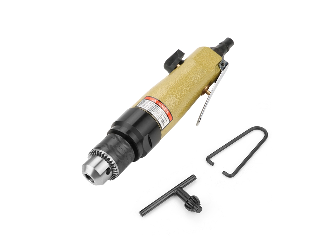 Parafusadeira pneumática reversível de 3/8" para uso industrial, furadeira, 900 rpm