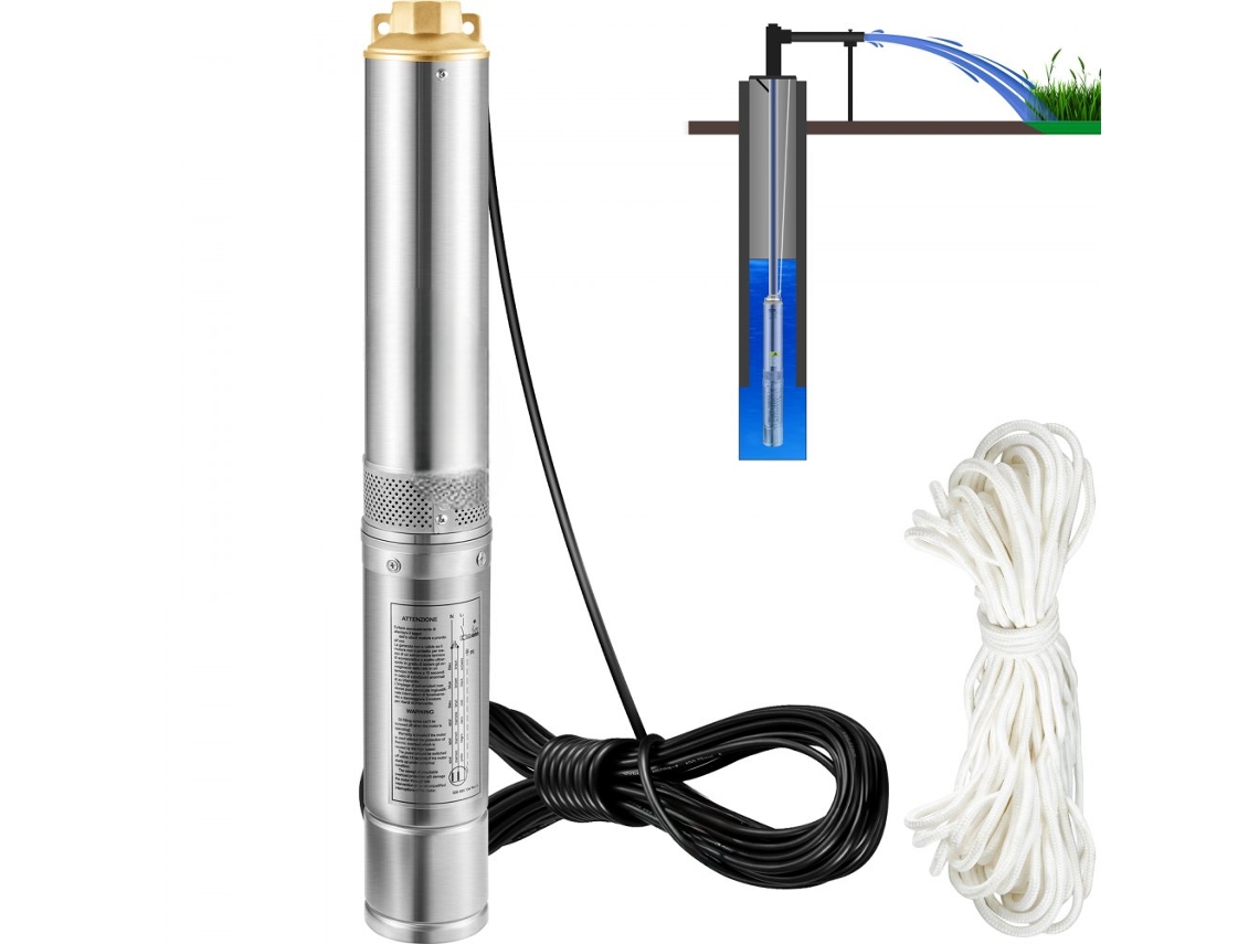 Máquina De Limpeza Ultrassônica Tekmaquinas Para Poços Profundos 750w Com Alto Caudal E Resistência À Areia