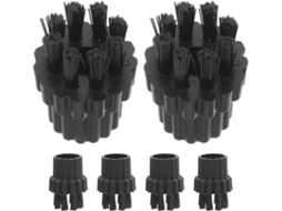Escovas De Nylon Para Uso Industrial E Doméstico, Conjunto De 6 Cabeças Substituição Plástico, Limpeza Altamente