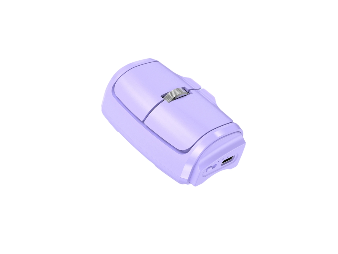 Mouse Anel Sem Fio 2.4g+bt Modo Duplo Para Laptop Compacto Portátil Uso Vertical E Horizontal