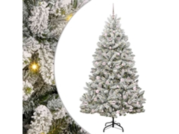 Conjunto 1 Árvore De Natal Artificial Vidaxl Verde Pvc (210 Cm)