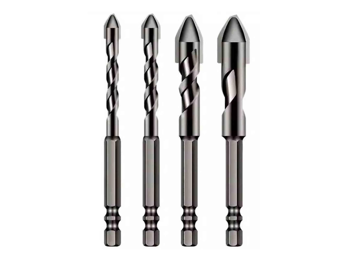 Broca Multifuncional De 6-12mm Com Cabeça Excêntrica E Curva Para Perfurar Azulejos