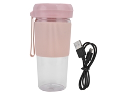 Copo Espremedor Mini Portátil Usb Recarregável 280ml para Frutas e Milkshakes