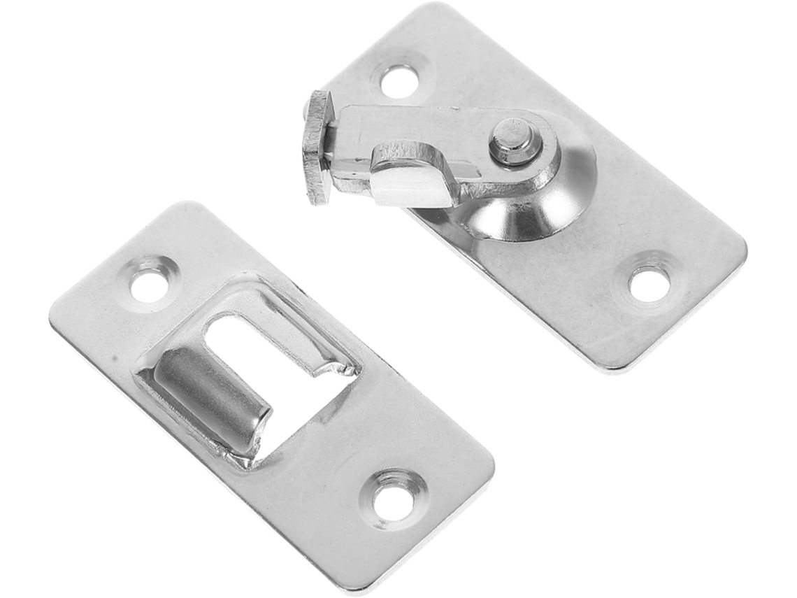 Fecho De Porta Em Aço Inoxidável Com Ângulo Reto 90 Graus Para Segurança Quartos Residenciais