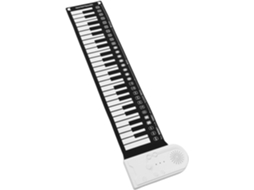 Teclado Eletrônico Flexível Para Iniciantes, Piano Portátil Para Viagens E Prática Musical Em Casa.