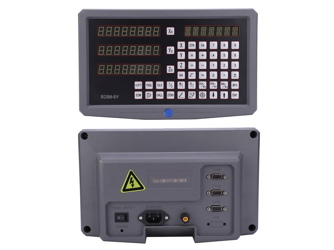 Instrumento Digital de 3 Eixos para Latas e Fresadoras