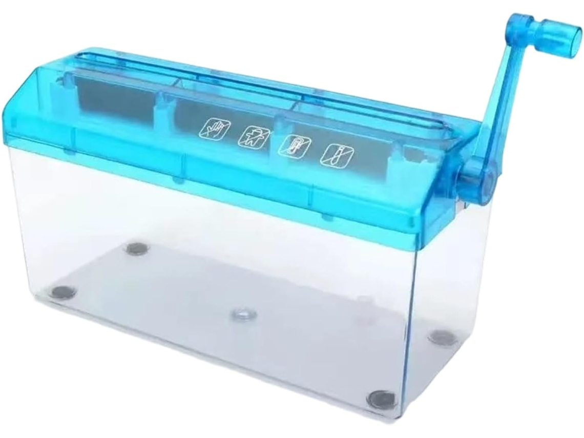 Petit Destructeur De Documents Destructeur De Documents Compact À Manivelle