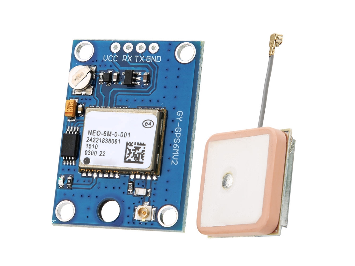 Laxiscreed Módulo Gps Com Eeprom Para Controlo De Voo Em Drones E Multicopters Compatível Com Apm2.5