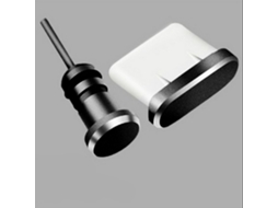 Conector de Celular e Fone de Ouvido LAXISCREED À Prova de Poeira