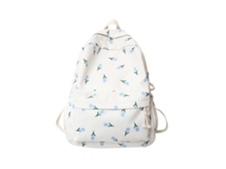 Mochila Escolar Moderna E Espaçosa Para Adolescentes E Estudantes, Ideal Para Viagens E Uso Casual. Mochila Floral Para O Dia A Dia.