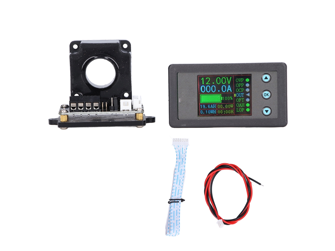 Voltímetro Tester De Corriente Digital 9610s Medidor De Potência E Capacidade