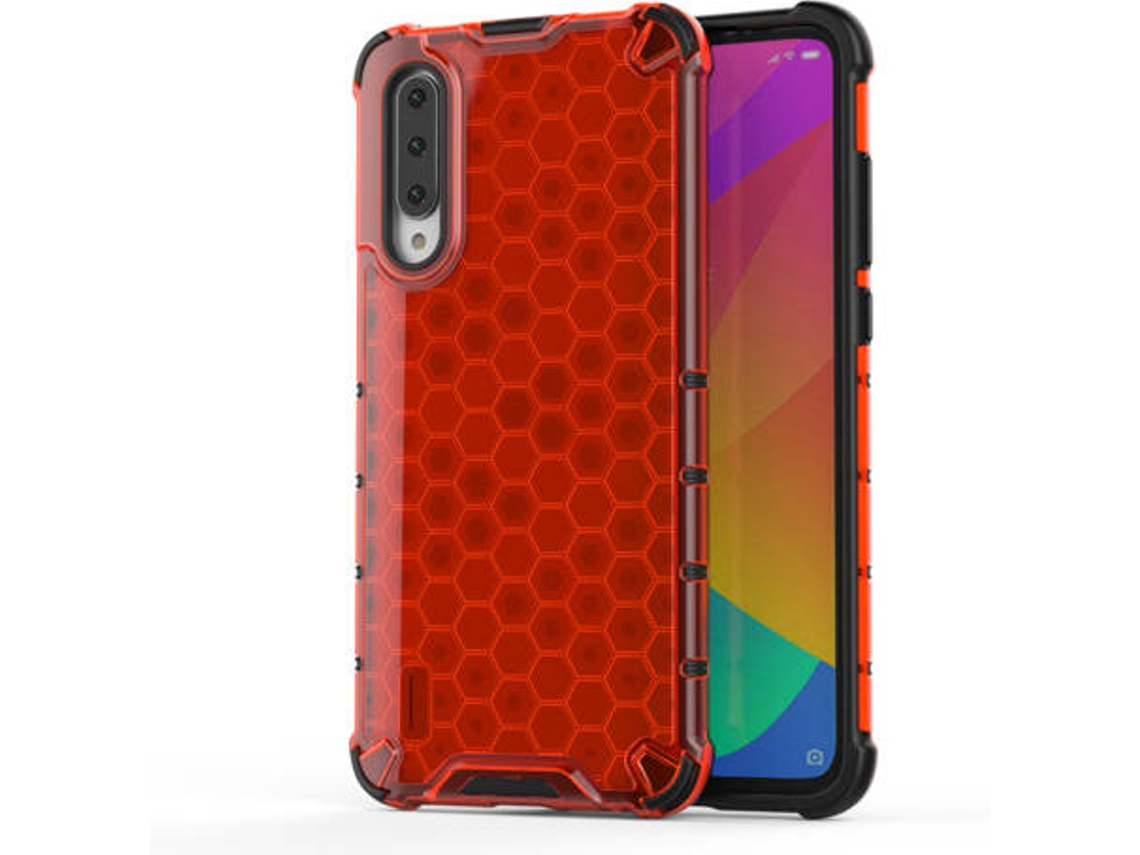 Capa Xiaomi Mi A3 LMOBILE Antichoque Vermelho