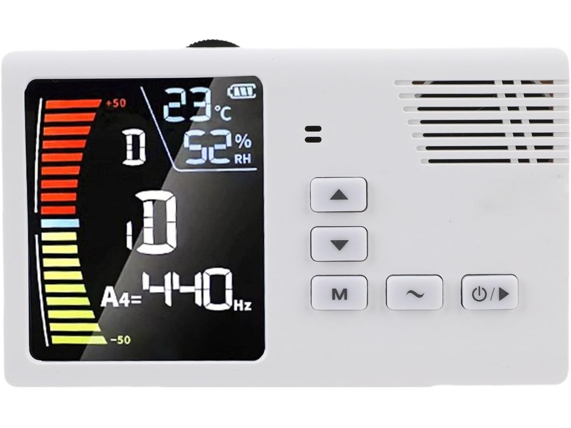 Metrônomo E Afinador, Afinador Digital Compacto 3 Em 1 Com Visor Led