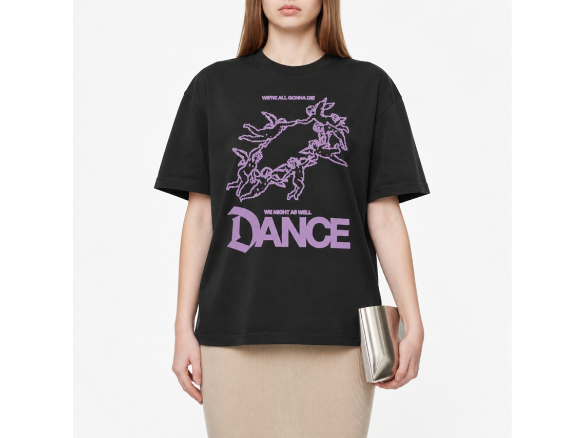 Camiseta Rockinstone We Might As Well Dance Rotbarsch Filet - Estilo de Designer Exclusivo