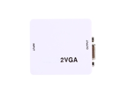 Mini conversor HDMI para VGA, com cabo USB, resolução 1080p CHABERLU