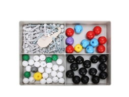 Kit Modelo Molecular Xmm 067 54 Peças Bola E Vareta Estrutura Atômica