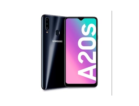 Smartphone  Galaxy A20s 3gb/32gb Ds Preto