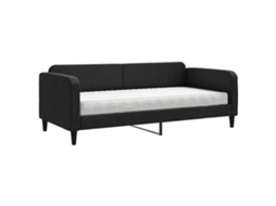 Daybed With Mattress, Daybeds With Mattresses Vidaxl Preto Tecido (90 X 200 Cm)