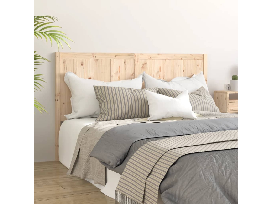 Cabecero 140,5x4x100 cm Madera Maciza de Pino